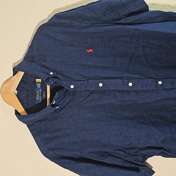 Polo by Ralph Lauren Short Sleeve Casual Bottom Down Shirt. - Picture 2 of 5